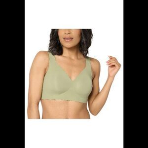 Evelyn & Bobbie Evelyn Women's Seamless Wirefree Bra Matcha -